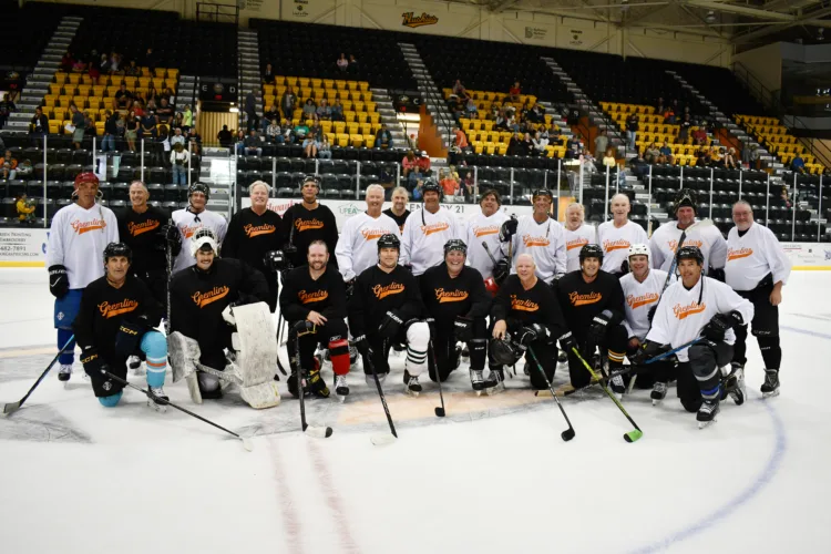 Gremlins hockey honors past, present, with alumni games